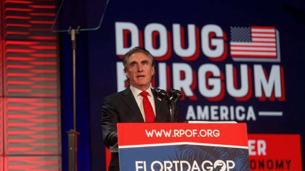 North Dakota Governor Doug Burgum withdraws from 2024 presidential race