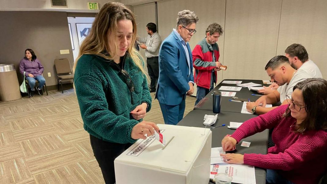 Chileans cast their votes as proposed new constitution is rejected in Chile