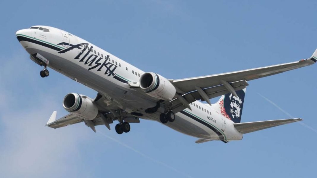 Alaska Airlines flight forced to make emergency landing due to blown-out window and fuselage section