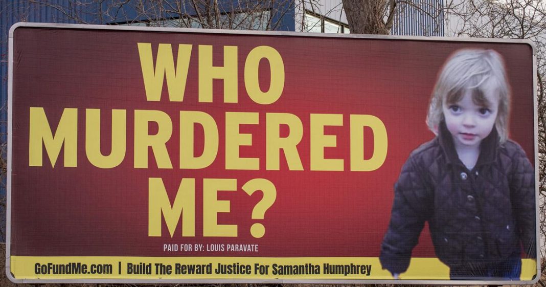 Family of Samantha Humphrey reveals new billboards in effort to find answers about her death
