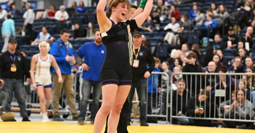Collins makes a triumphant return to win NYSPHSAA invitational title in Section 2 girls’ wrestling