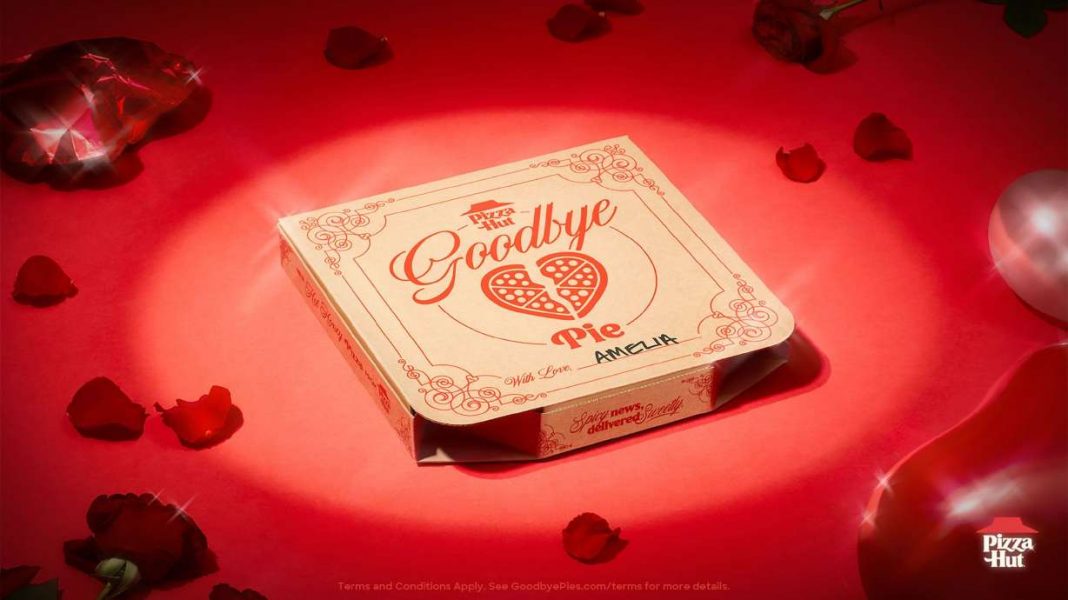 Pizza Hut’s ‘Goodbye Pies’ campaign aims to help ease your heartbreak troubles