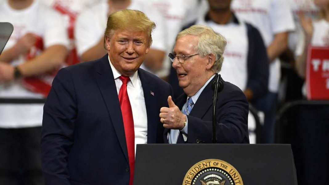 McConnell Backs Trump for Presidency Despite Previously Condemning His Role in Jan. 6, 2021, Assault
