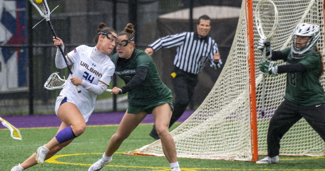 Binghamton Edges Out UAlbany Women’s Lacrosse in America East Championship Match